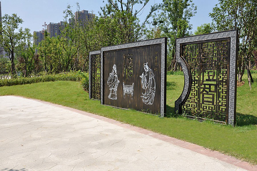 海棠公园景观绿化工程(图2)