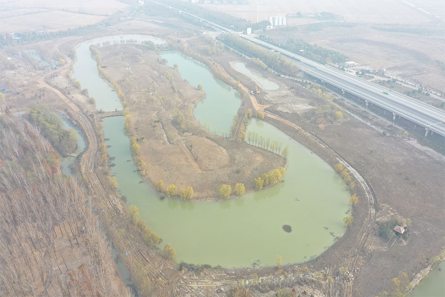 槐林湿地建设工程(图1)