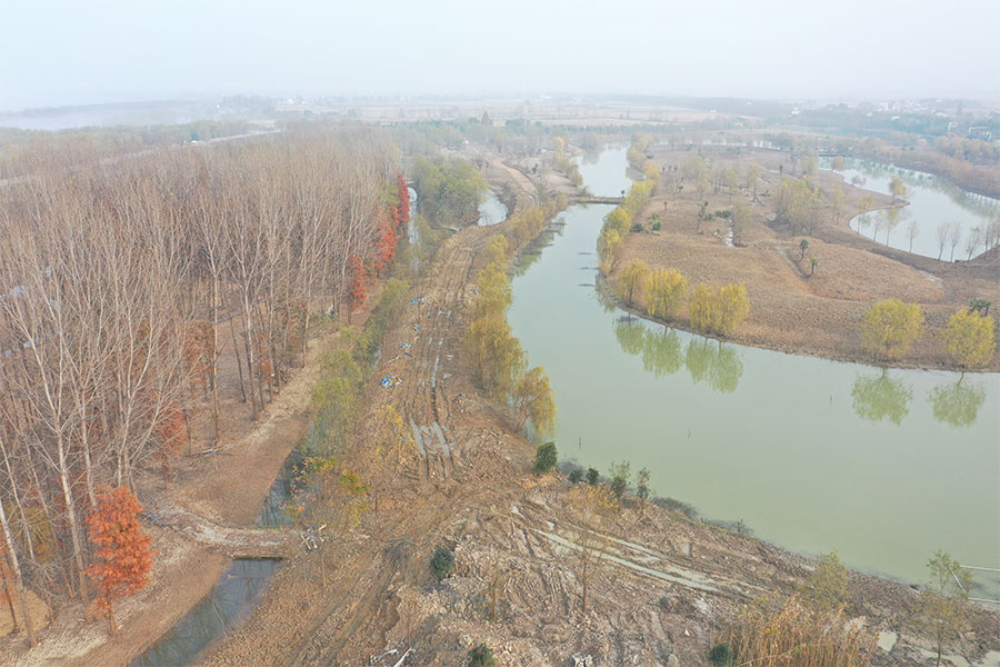 槐林湿地建设工程(图1)
