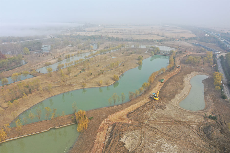 槐林湿地建设工程 (图1)